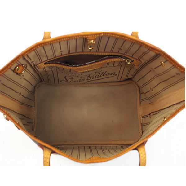 Louis Vuitton used tote bag Neverfull PM M40155 Monogram Brown j3kgzq Japan EMS | eBay