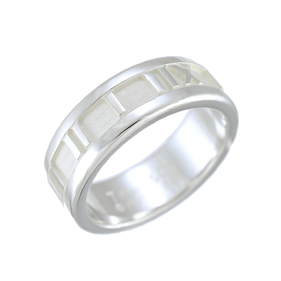 楽天市場 中古 ティファニー アトラス リング シルバー Sv925 スターリングシルバー レディース ジュエリー Tiffany Co 8 9号 美品 ブランドリサイクルストアスマイル