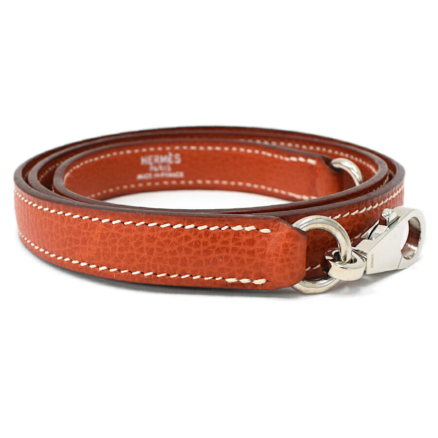 HERMES ケリー　ショルダーストラップ ブラウン　約82cm HERMES エルメス ケリー ボリード用 ショルダーストラップ ブラウン