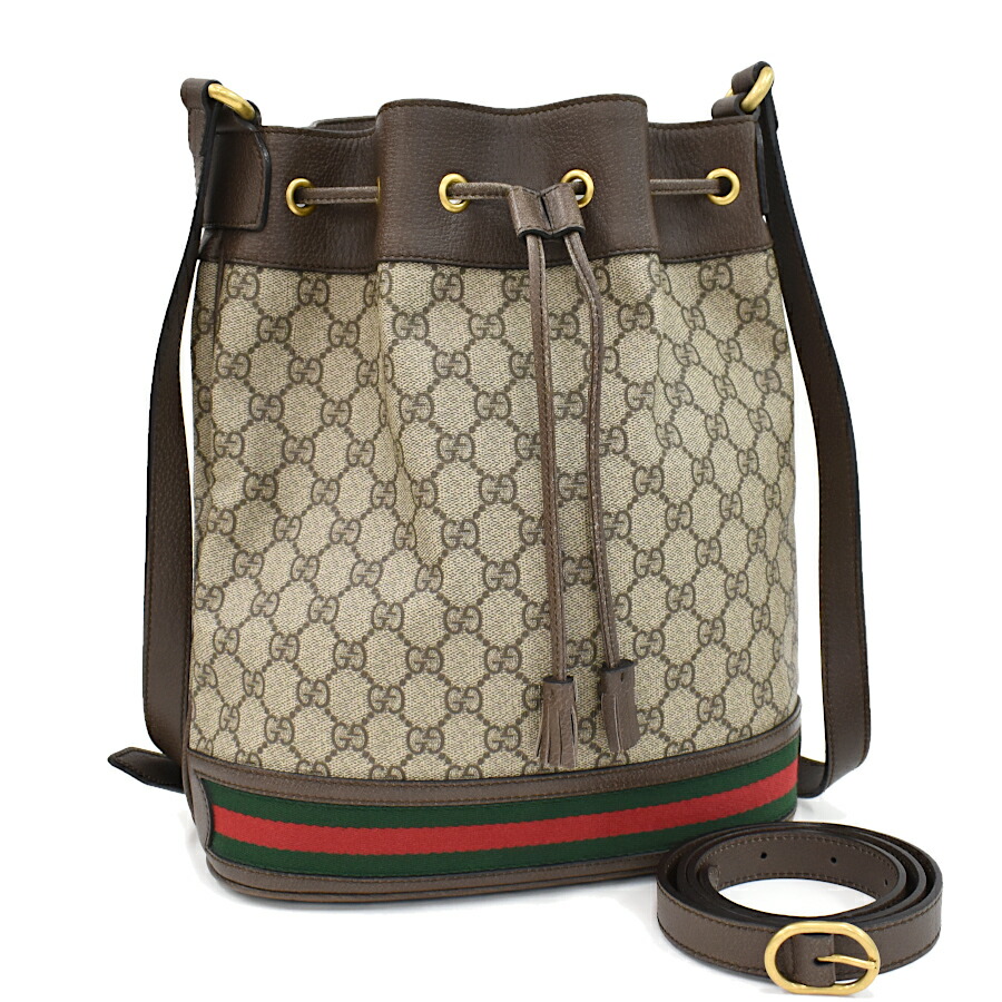 GUCCI中古☆EXO-KAI x Gucci 限定品 バケットバッグ 巾着バッグ