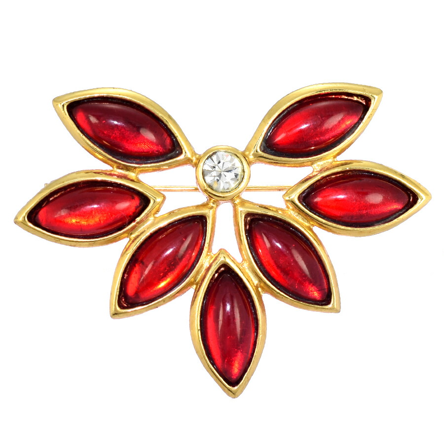 楽天市場】イヴ・サンローラン YVES SAINT LAURENT YSL ロゴ ブローチ