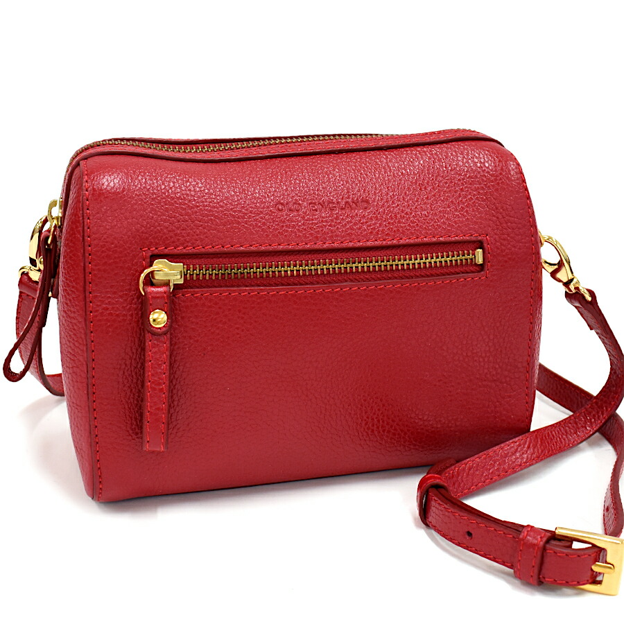 【楽天市場】【中古】オールドイングランド クロスボディ ショルダーバッグ レザー レッド OLD ENGLAND：ブランドリサイクルストアスマイル