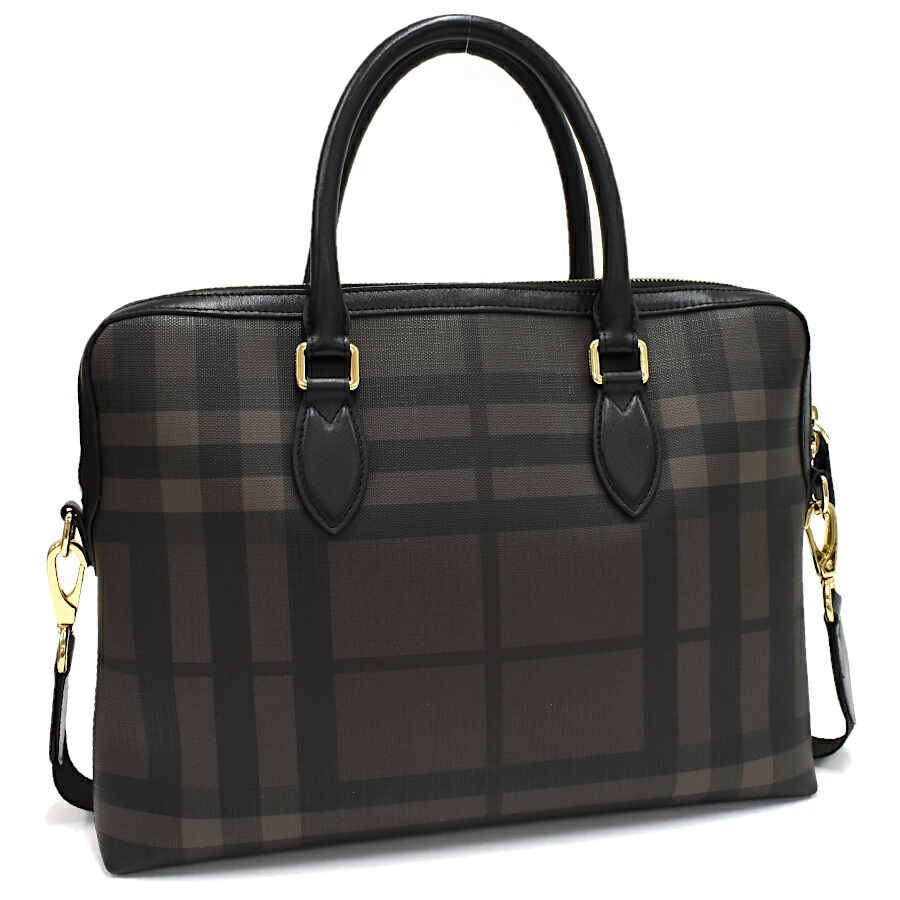 【新品同様】BURBERRY バーバリー　２WAY ブリーフケース ブラック 楽天市場】【バッグ】BURBERRY バーバリー ビジネスバッグ 書類