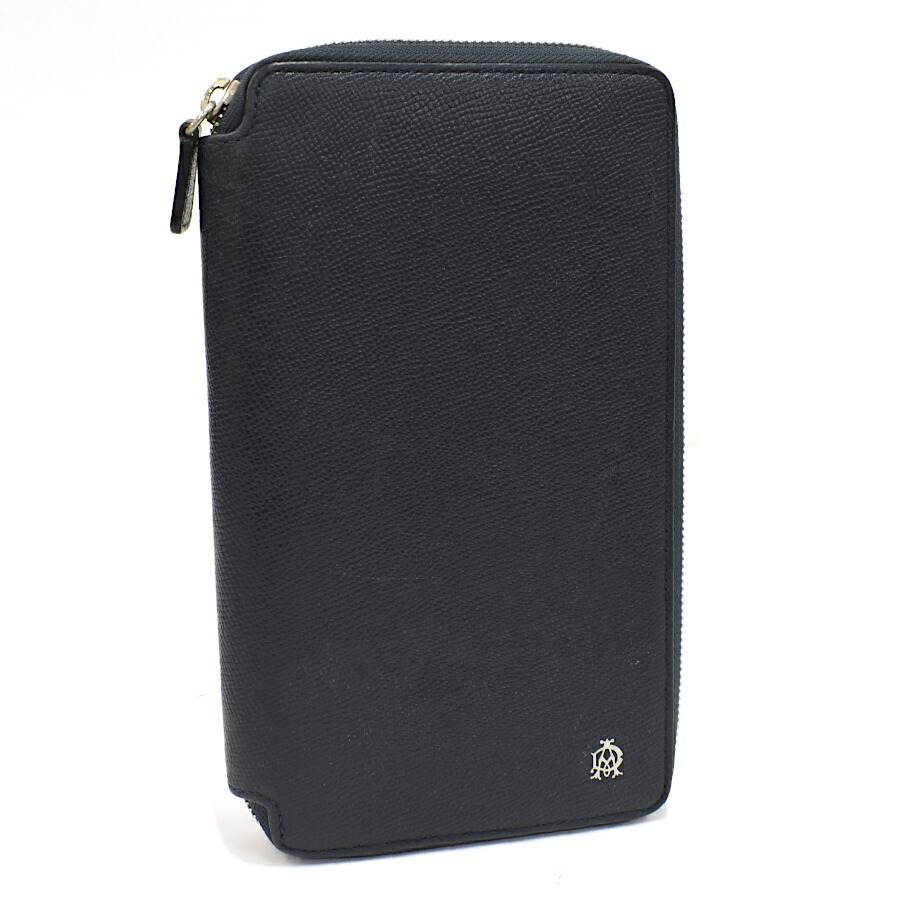 美品 dunhill ダンヒル クラッチバッグ ダブルジップ オーガナイザー 5300122884100043_1.jpg