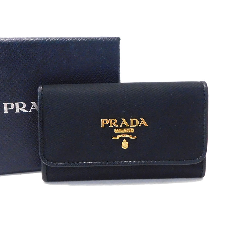 楽天市場】【新品未使用品】PRADA プラダ 6連キーケース TESSUTO
