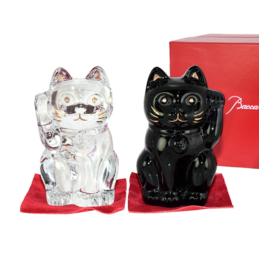 バカラ　眠り猫　置物 楽天市場】超美品 【バカラ BACCARAT】 眠り猫 置物 クリスタル