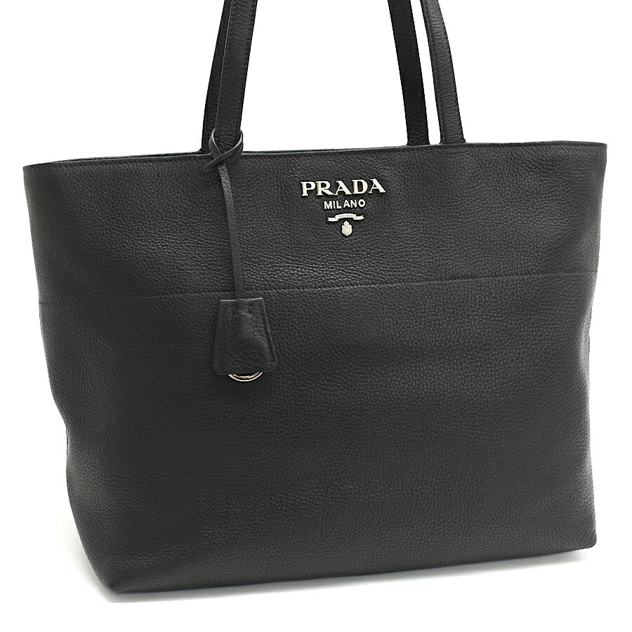 楽天市場】【送料無料】【美品】プラダ PRADA フルー ミディアム