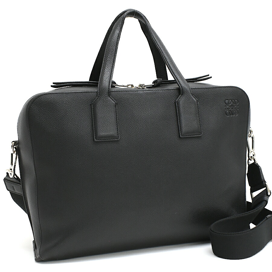 【美品】LOEWE ロエベ ビジネスバッグ ブリーフケース ゴヤ 2way 黒 楽天市場】【8/1～3限定・最大2万円OFFクーポン配布中】LOEWE