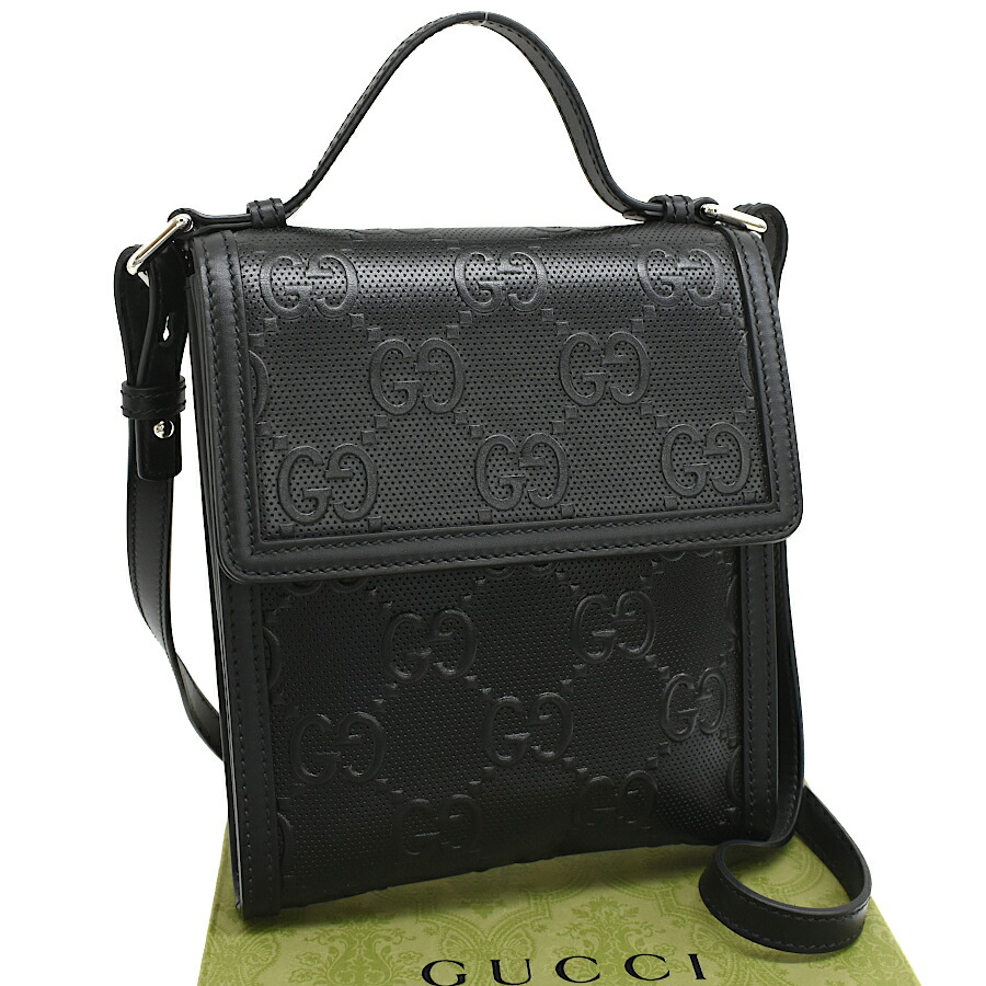 楽天市場】GUCCI グッチ ショルダーバッグ 625782 1W3AN メンズ レザー