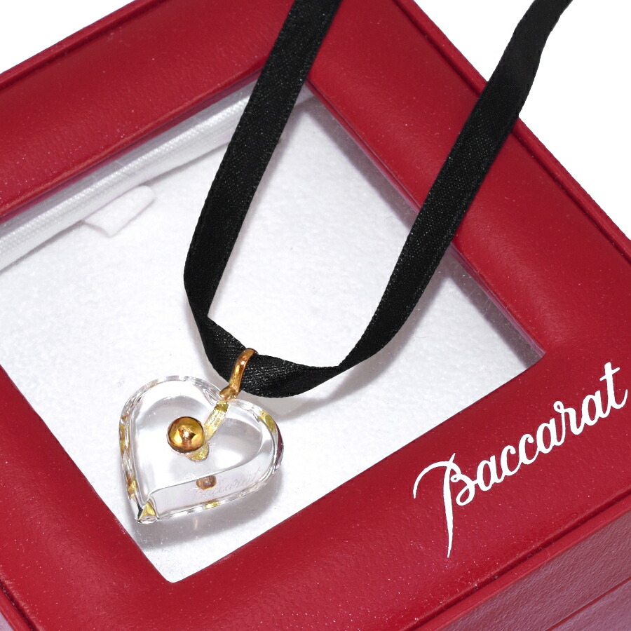 未使用品　バカラ　ハート　クリスタル　クリア　ネックレス　ペンダント 楽天市場】【ジュエリー】Baccarat バカラ クリスタル ハート