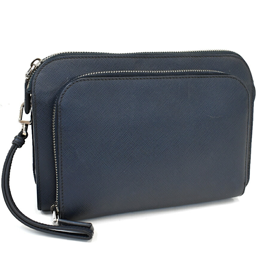 楽天市場】【中古】 プラダ / PRADA スモール サフィアーノレザー