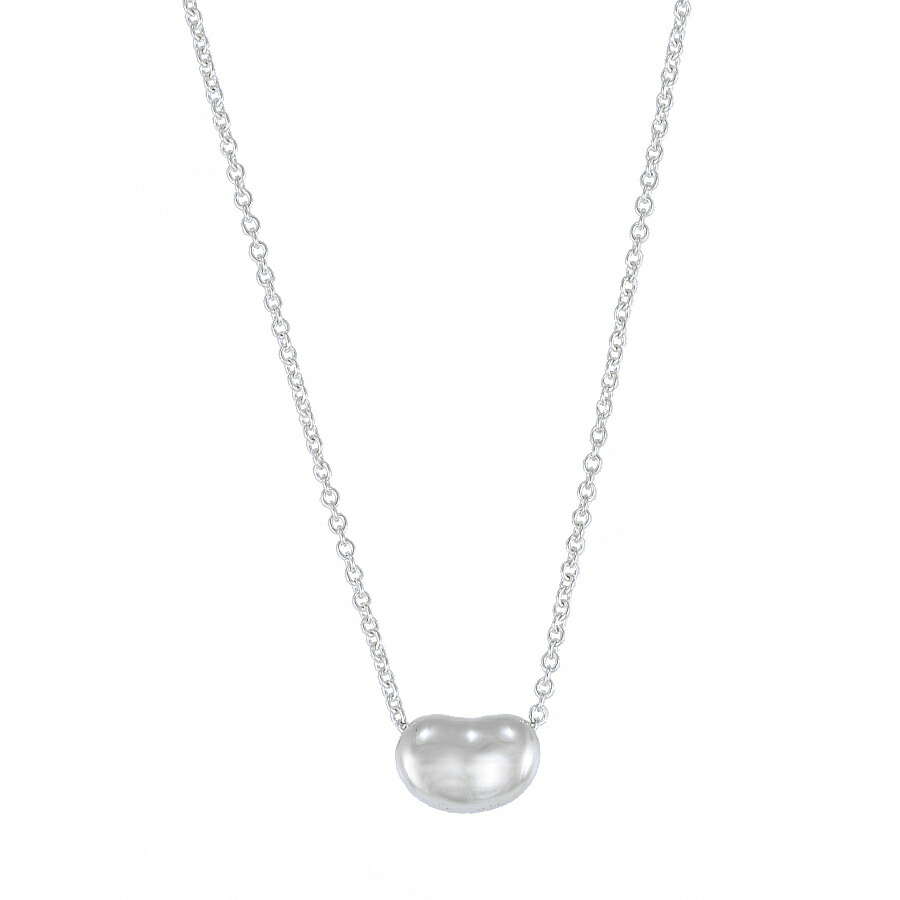 2322-1 極美品✨Tiffany　ネックレス　スモールビーン SV925 Tiffany&Co.】ティファニー ビーンネックレス エルサ