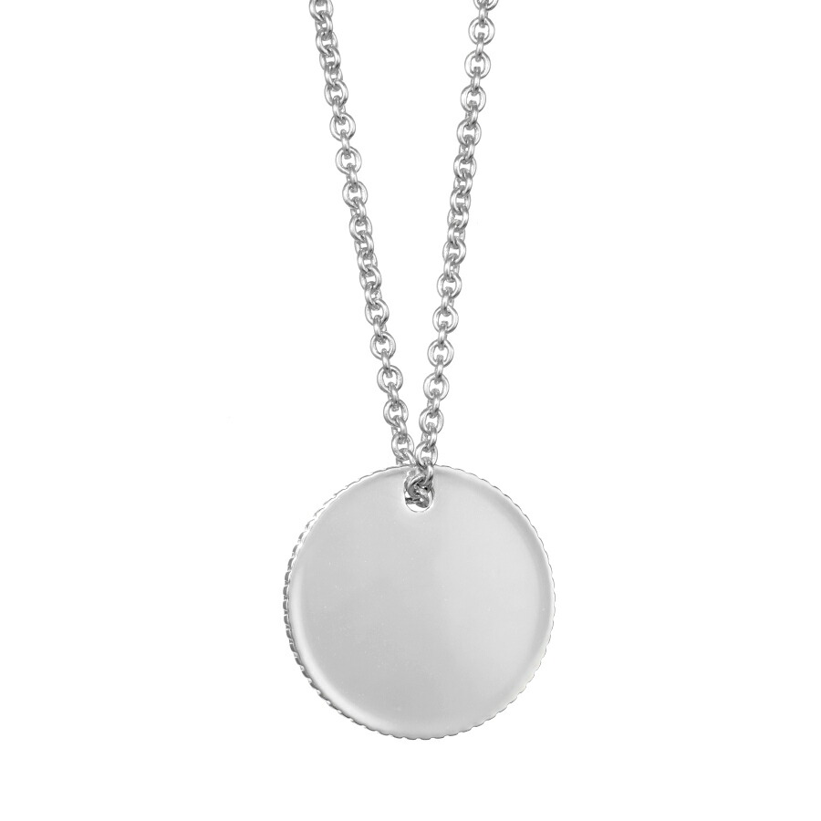 TIFFANY&Co. コインエッジシルバーネックレス　　2003 Tiffany & Co. Dog tag Necklace 2003 Coin edge Silver 925