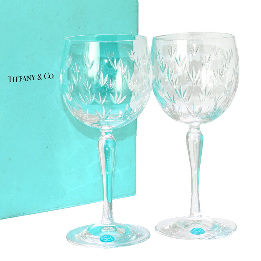 Tiffany &amp; Co. - ■極美品■ TIFFANY＆Co ティファニー アトラス ピルスナー ワイングラス 食器 テーブルウェア 2客セット クリア FM8063 楽天市場】Tiffany&Co.(ティファニー) アトラス ピルスナー
