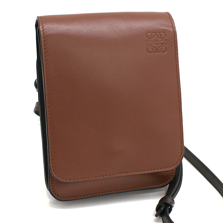 楽天市場】【中古】LOEWE ロエベ ゲートダブル ジップポーチ