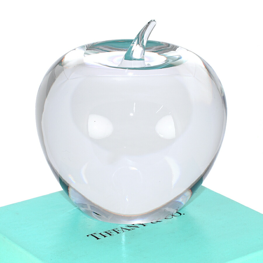 楽天市場】TIFFANY ティファニー ペーパーウェイト クリスタル