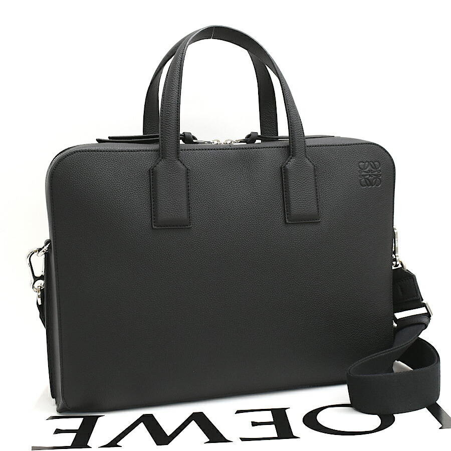 楽天市場】LOEWE ロエベ GOYA THIN BRIEFCASE 33712P57 1100
