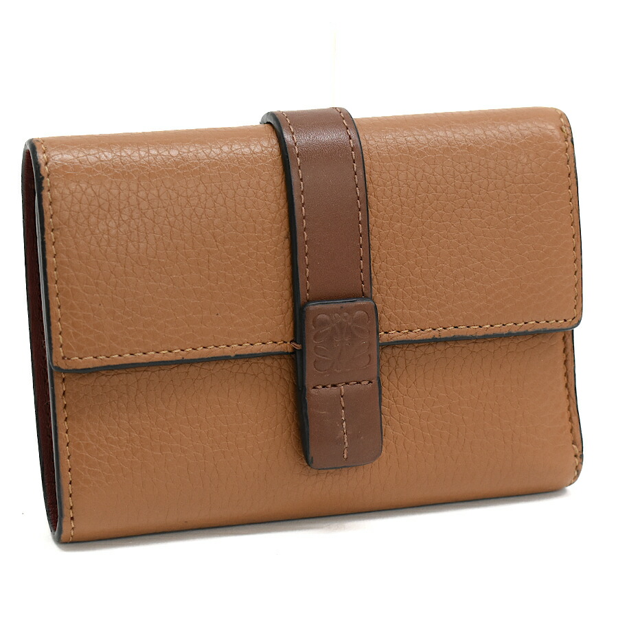 楽天市場】ロエベ アナグラム バーティカル ウォレット スモール 三