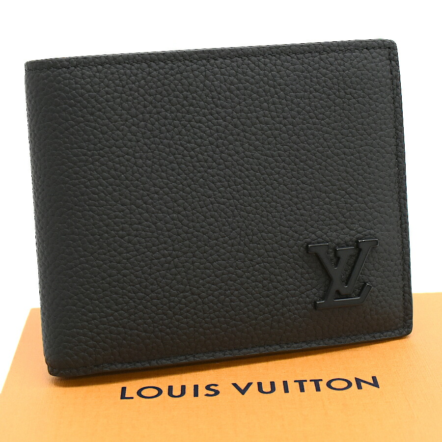 【極美品 IC搭載】新型 ルイヴィトン アエログラム ポルトフォイユ マルコ 黒 LOUIS VUITTON ルイヴィトン ポルトフォイユ・マルコNM ダミエ