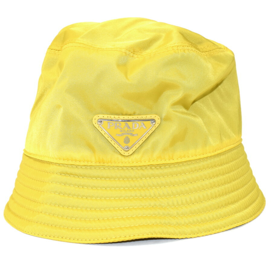 楽天市場】PRADA プラダ バケットハット 帽子 NFCタグ 三角ロゴ