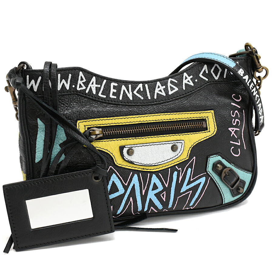 楽天市場】□極美品□ BALENCIAGA バレンシアガ レザー ザ シティ