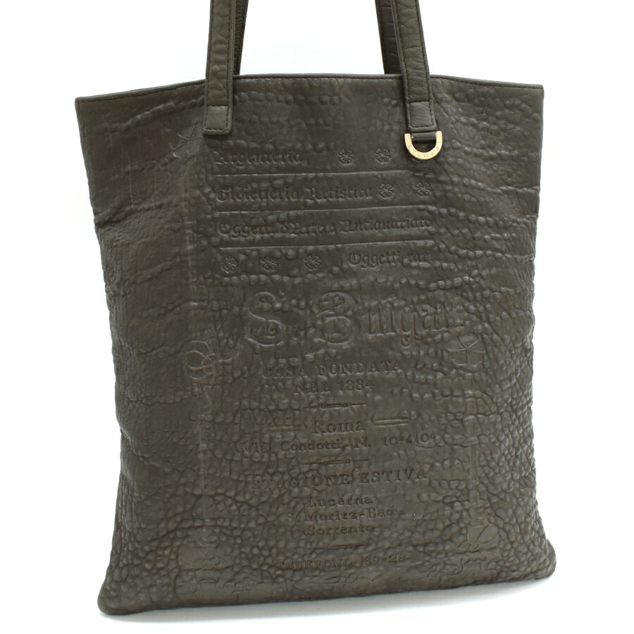 楽天市場】BVLGARI ブルガリ COLLEZIONE コレツィオーネ トートバッグ