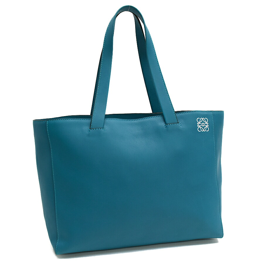 楽天市場】【中古】 LOEWE （ロエベ） ｱｲ ﾛｴﾍﾞ ﾈｲﾁｬｰ ﾃﾞﾆﾑ 2WAY ﾄｰﾄ