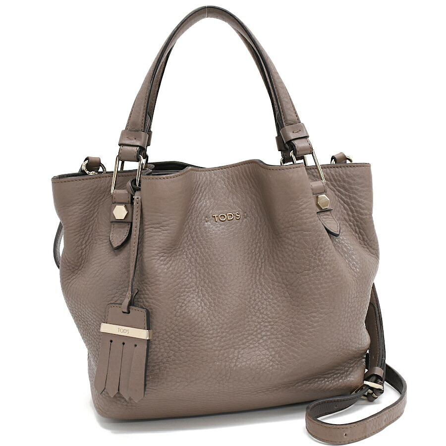 楽天市場】TOD'S トッズ 茶系 ブラウン キャメル Girelli ジレリ 2way