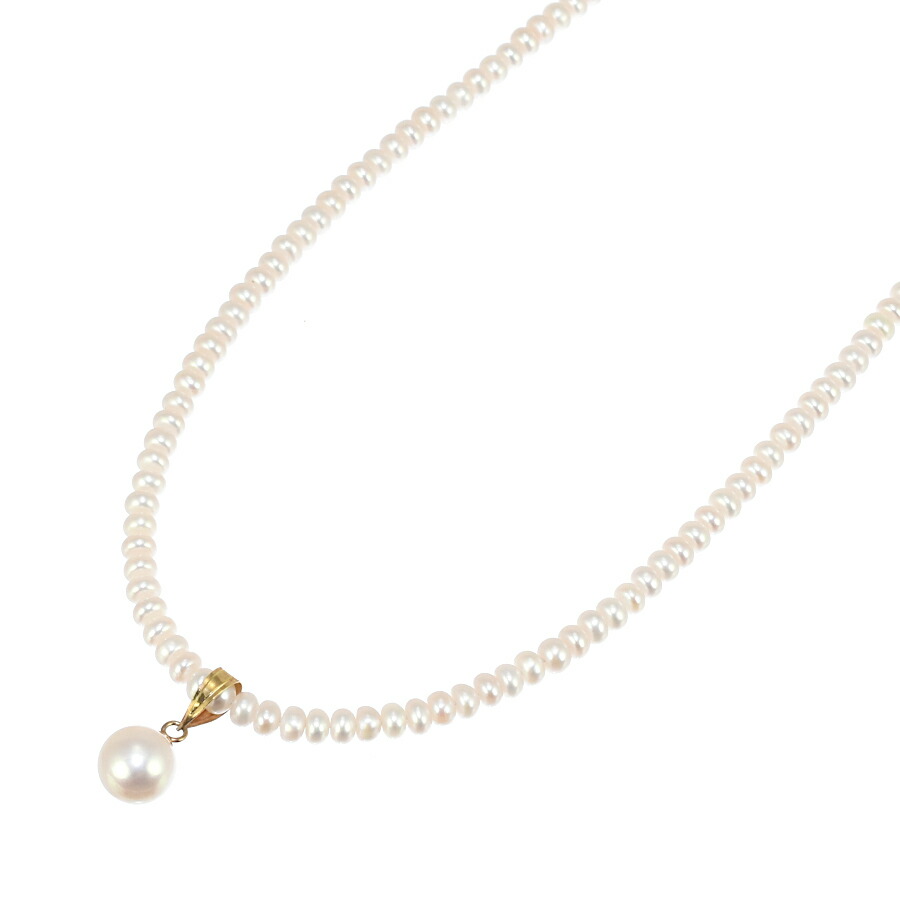 楽天市場】新品同様 銀座 ジュエリーマキ 真珠 パール ネックレス