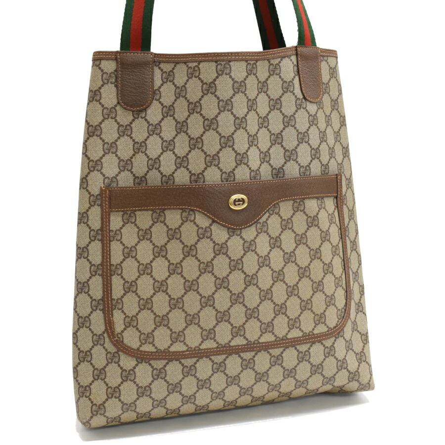 ☆美品☆オールドグッチ☆激レア・ヴィンテージ☆GGスプリームトート 楽天市場】【中古】GUCCI 89.02.003 オールドグッチ トートバッグ GG
