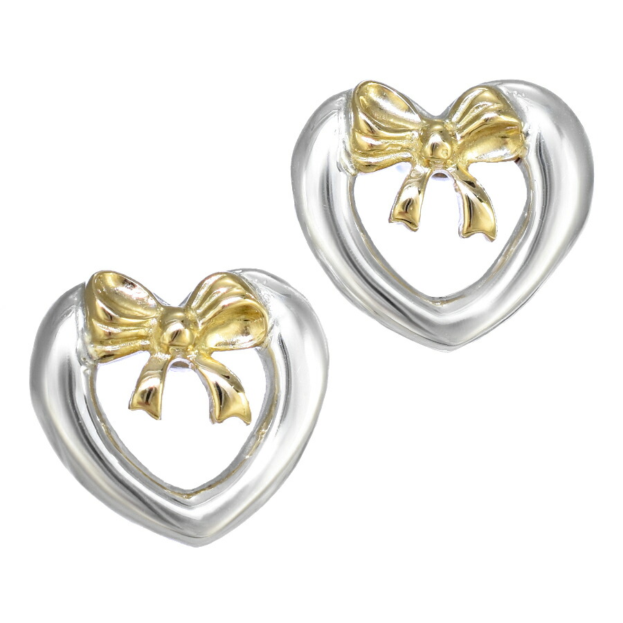 楽天市場】ティファニー ピアス レディース リボンモチーフ ピアス