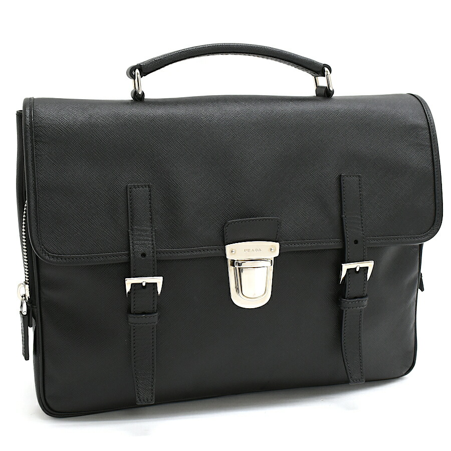 楽天市場】PRADA プラダ ブリーフケース ビジネスバッグ トラベル