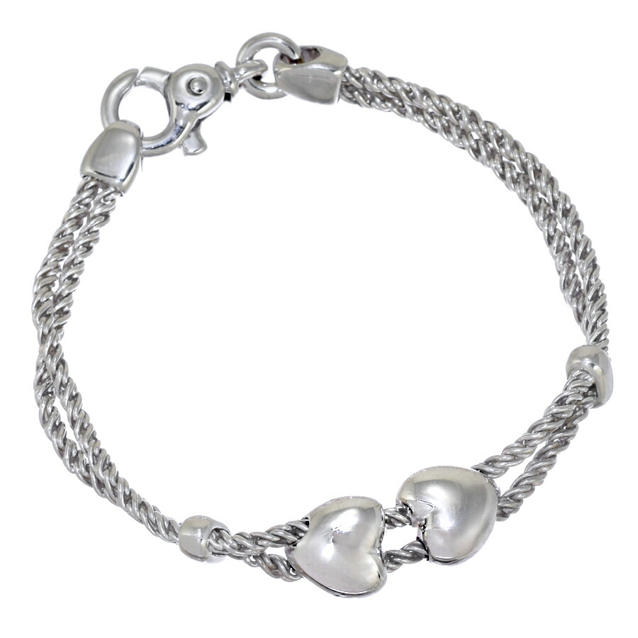 楽天市場】【中古】新品同様 ティファニー ダブルロープ ブレスレット