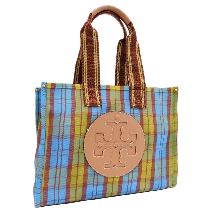 【中古】新品同様 トリーバーチ トートバッグ 84845 マルチカラー系 ポリエチレン×レザー エラ TORY BURCH[送料無料] 13,706円