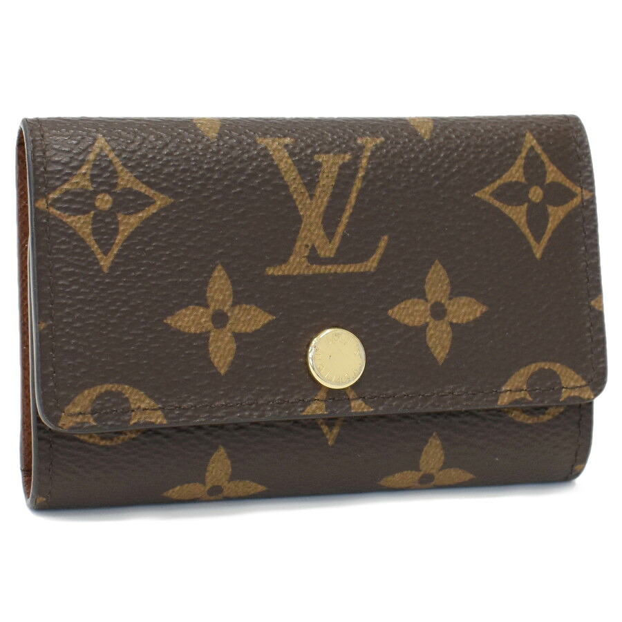【中古】ルイヴィトン ミュルティクレ6 キーケース 6連 M62630 モノグラム キャンバス ブラウン LOUIS VUITTON Multicles 6[美品][送料無料]｜ブランドリサイクルストアスマイル