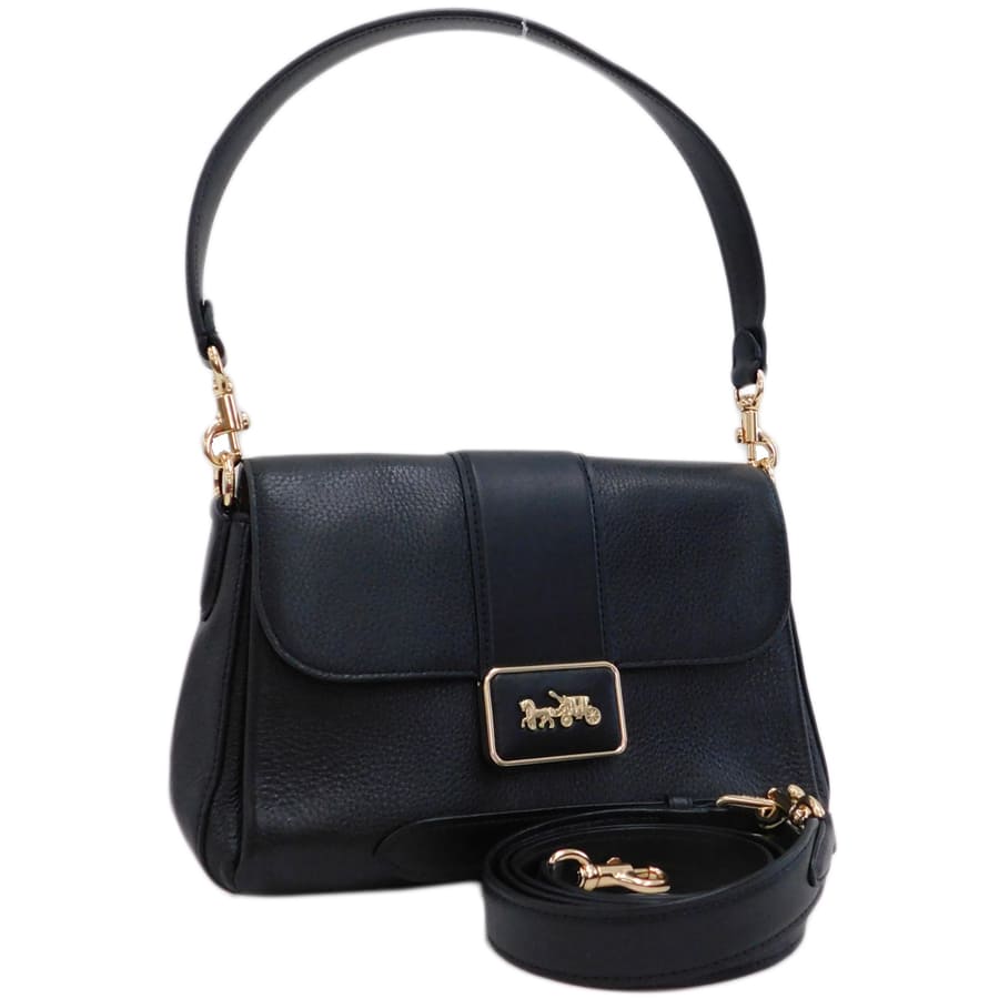 楽天市場】コーチ C8864 レザー ブラック ルビーサッチェル25 2way