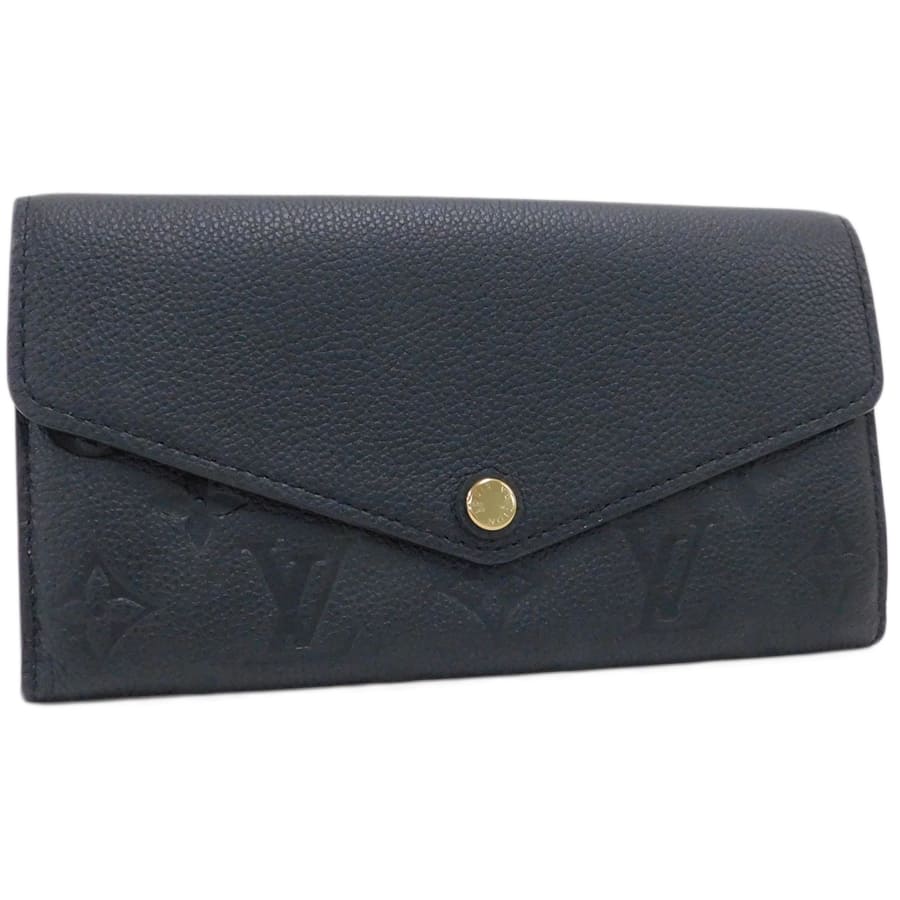 【中古】ルイヴィトン ポルトフォイユサラ M61182 アン工業プラント ノワール LOUIS VUITTON[貨物輸送無料]