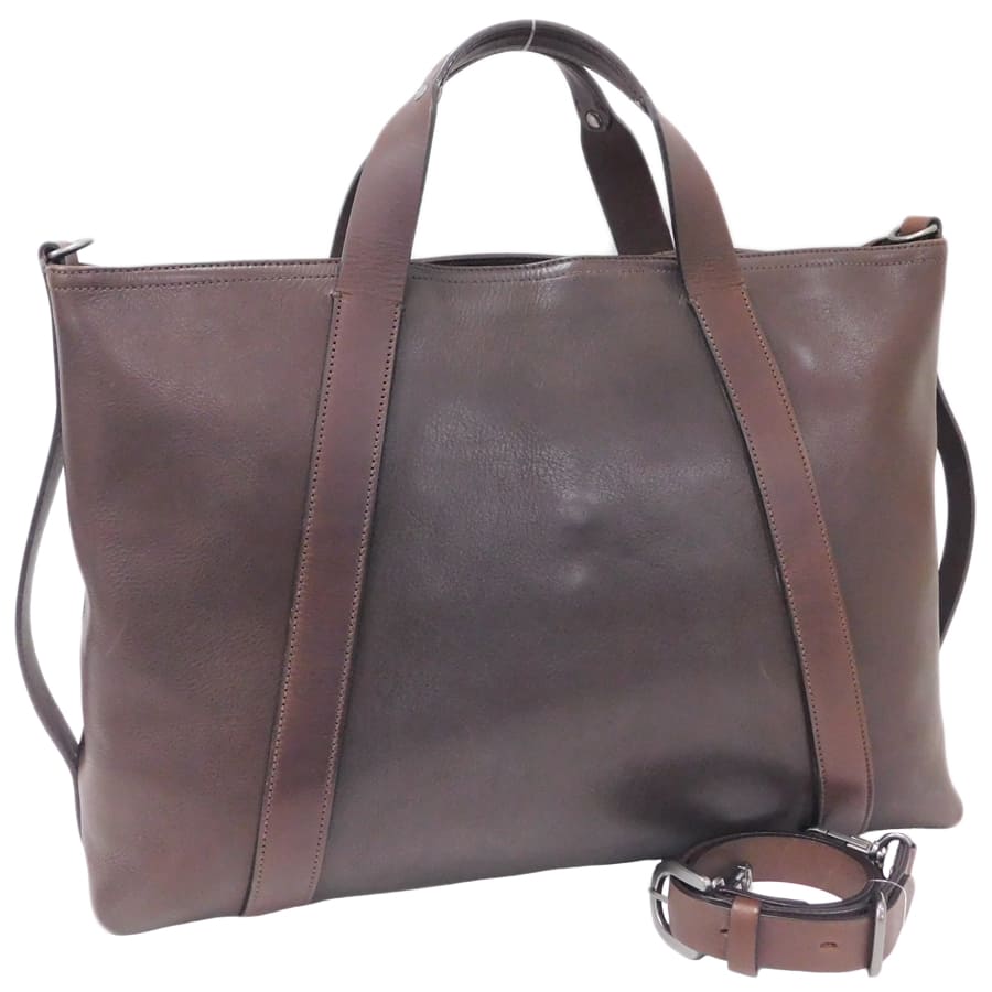 【中古】エルゴポック 2way御徒面子 06-TTM 赤銅色系 なめし革 通い 通学 A4納める能力のある HERGOPOCH[貨物輸送無料]