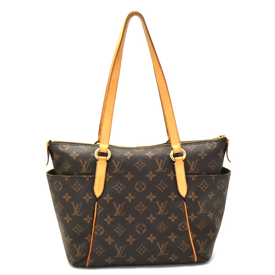 トートバッグ レザー キャンバス トータリーpm モノグラム Louisvuitton ルイヴィトン トートバッグ レディース M566 中古 トートバッグ お出かけ ブラウン Louisvuitton 送料無料 ブランドリサイクルストアスマイル 中古 送料無料 バッグ 普段使い ブランド