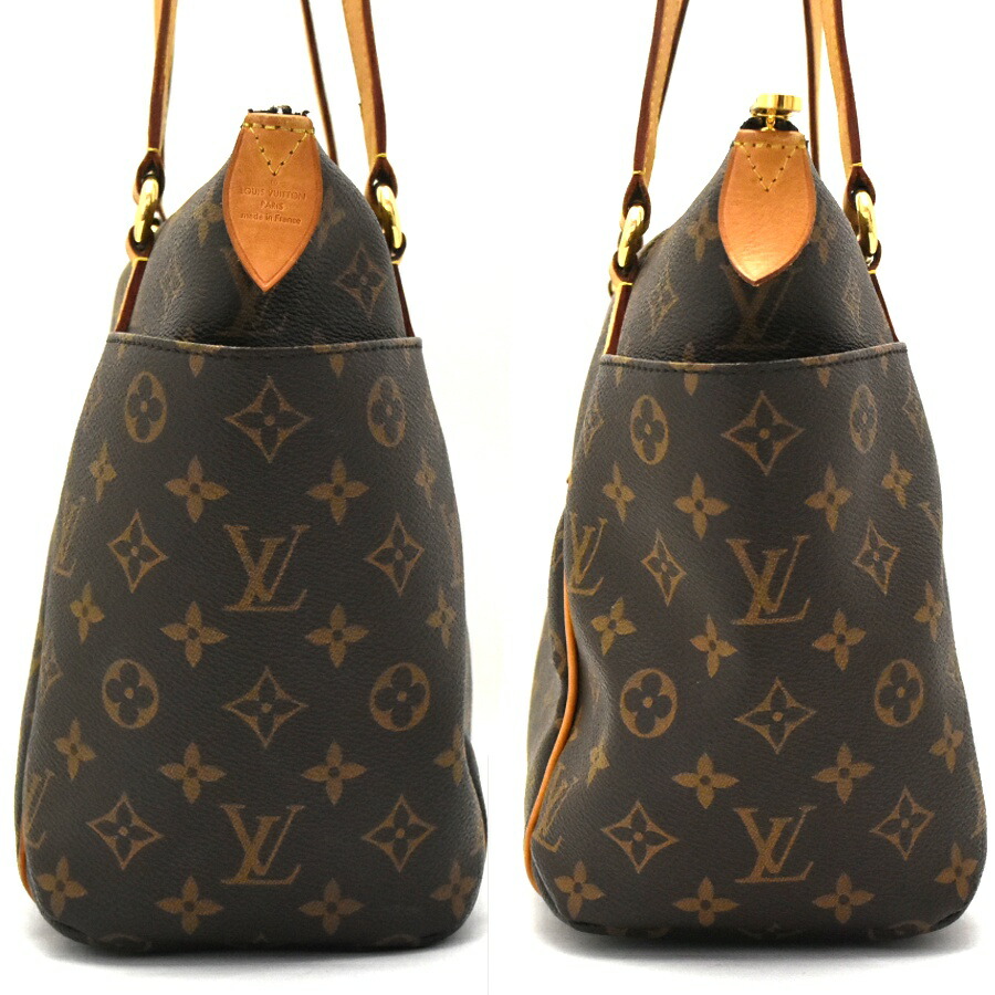 トートバッグ レザー キャンバス トータリーpm モノグラム Louisvuitton ルイヴィトン トートバッグ レディース M566 中古 トートバッグ お出かけ ブラウン Louisvuitton 送料無料 ブランドリサイクルストアスマイル 中古 送料無料 バッグ 普段使い ブランド