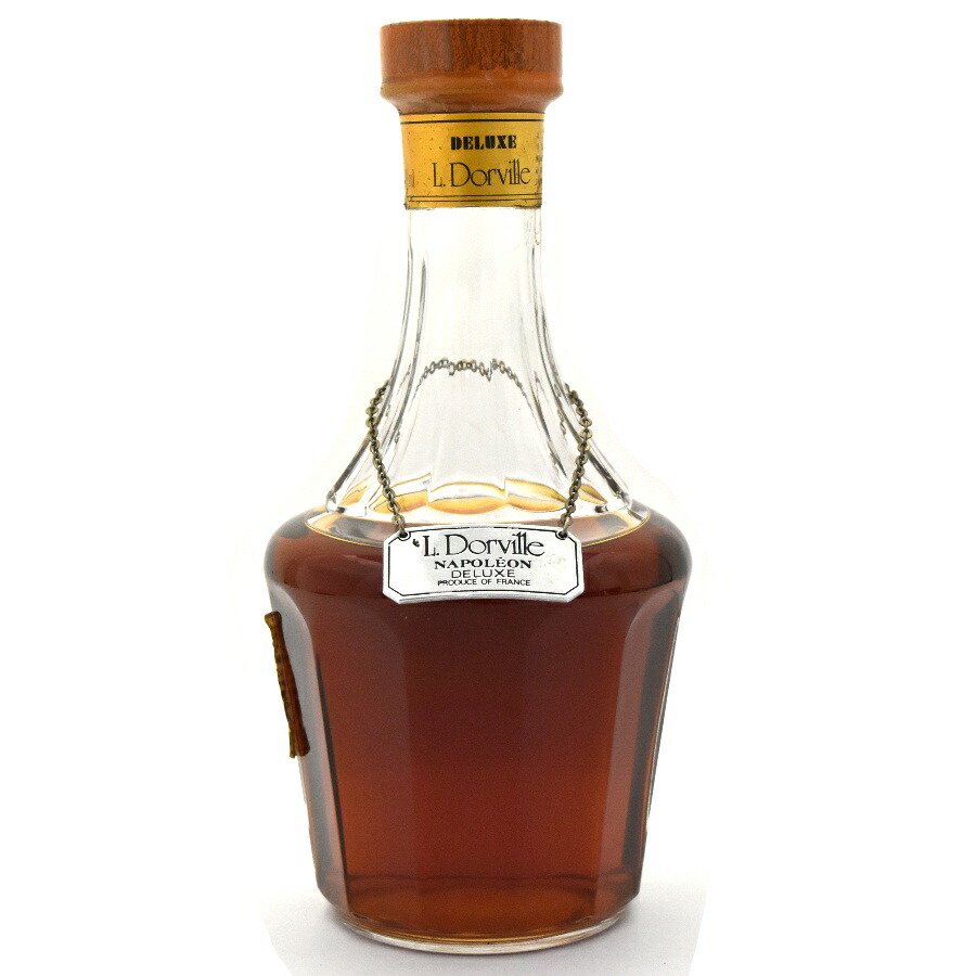 中古 ブランデー ル ドーヴィル ナポレオン デラックス クリアデキャンタ Napoleon Deluxe 750ml 40度 L Dorville 送料無料 未開栓 中古 送料無料 未開栓 酒 お祝い 贈り物 父の日 飲み会 送別 退職 誕生日 古酒 ブランデー Used B傷や汚れなどのダメージがやや
