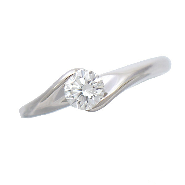 【中古】リング 指輪 Pt900 ダイヤモンド 0.352ｃｔ 10号 ジュエリー レディース プラチナ [送料無料][美品]｜ブランドリサイクルストアスマイル