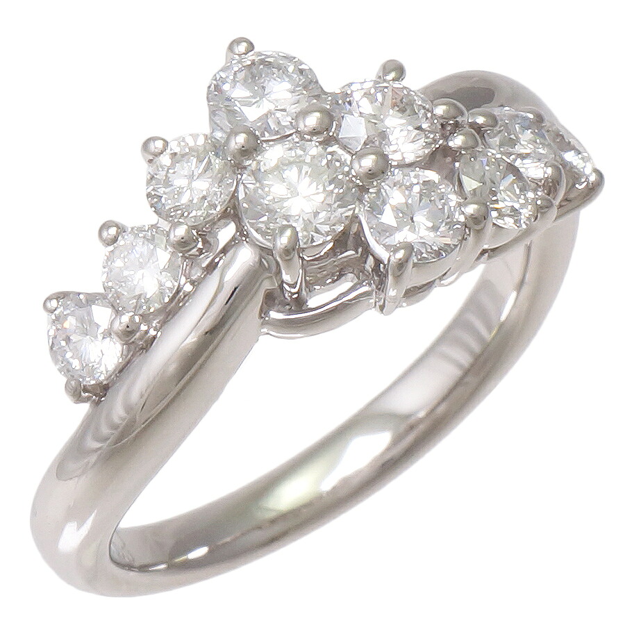 【中古】リング プラチナ900 ダイヤモンド 1.00ct 10.5号 6.9g レディース ジュエリー [送料無料]