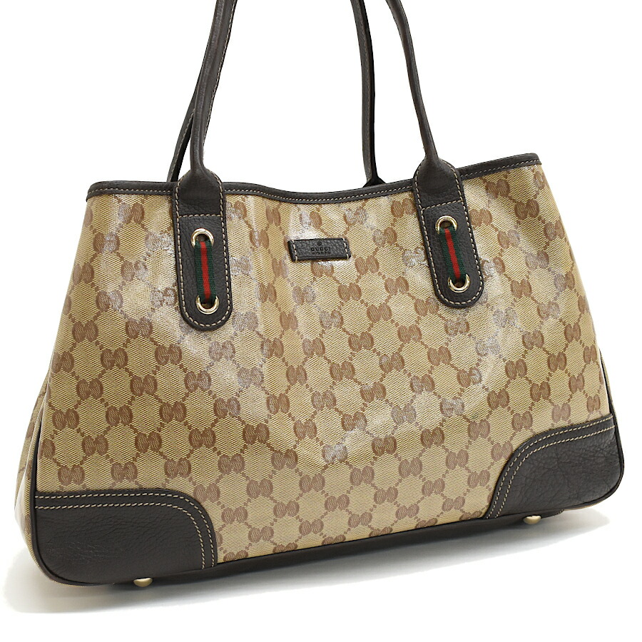 楽天市場】【未使用品】【バッグ】GUCCI グッチ GGクリスタル トート