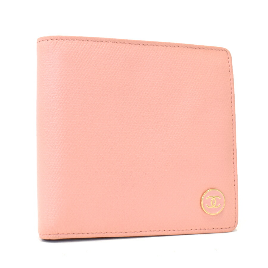 CHANEL シャネル ニュートラベルライン 二つ折り財布 コンパクト ピンク系 楽天市場】CHANEL【シャネル】A81940 2つ折り財布 コンパクト