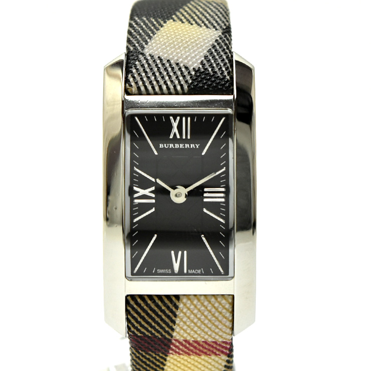 burberry watch check strap