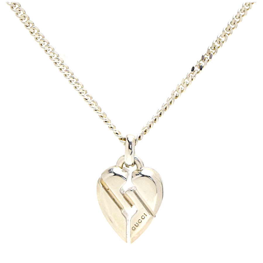 楽天市場】【ジュエリー】GUCCI グッチ ノットハート ネックレス