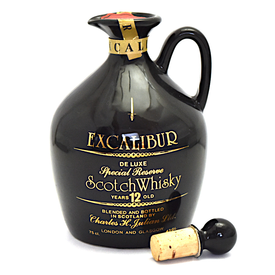 【中古】未開栓 ウイスキー エクスカリバー 12年 デラックス スコッチウイスキー 760ml 43度 EXCALIBUR [美品][送料無料]