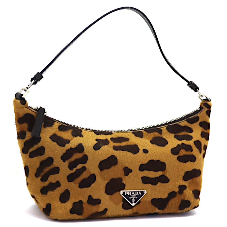 【希少】PRADA プラダ/ヴィンテージ レオパードバックパック 良品 PRADA オールドプラダ ヴィンテージ レオパード 豹柄