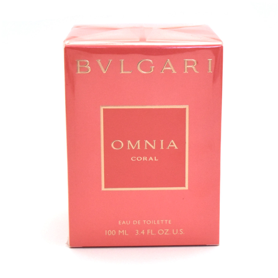 【中古】未使用品 ブルガリ オードトワレ オムニア コーラル EDT SP 100ml ユニセックス BVLGARI [美品][送料無料]